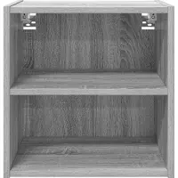 vidaXL Armoire suspendue Riga Gris Sonoma 40 x 29,5 x 40 cm