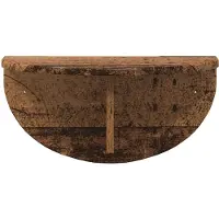 vidaXL Étagère Murale Montage mural 2 pcs Bois ancien 38 x 19 x 19 cm