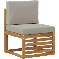 vidaXL Ensemble de canapés avec coussins (8 pièces), en bois massif d'acacia