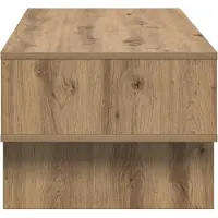 vidaXL Table basse en chêne Artisan 100 x 46 x 35 cm Bois composite