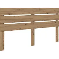 vidaXL Tête de lit en bois composite chêne artisanal