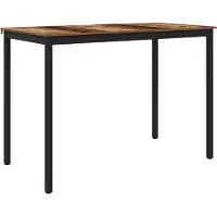 vidaXL Table haute en bois composite