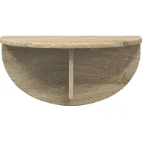 vidaXL Étagère Murale Chêne Sonoma 38 x 19 x 19 cm Bois d'ingénierie