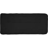 vidaXL Tête de lit rembourrée avec appui-tête brun et noir 100 cm