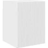 vidaXL Armoire TV murale blanc brillant 30 x 31 x 40 cm Bois composite
