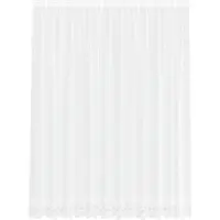 vidaXL Rideau En Dentelle Blanc 300 X 245 Cm Polyester