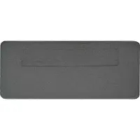 vidaXL Tête de lit rembourrée blanche et gris clair 120 cm