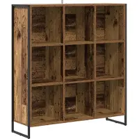 vidaXL Bibliothèque vieux bois 99,5 x 30 x 108,5 cm Bois composite
