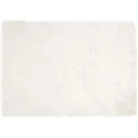 vidaXL Tapis en Peau de Mouton Synthétique Blanc 240 x 340 cm