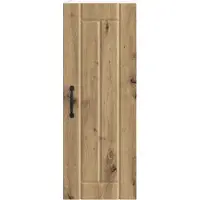 vidaXL Armoire murale LUCCA en chêne artisanal, 30 x 31 x 80 cm, aggloméré