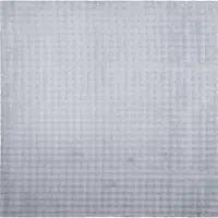 vidaXL Tapis carré SIROLO Gris 240 x 240 cm Polyester