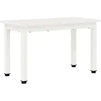 vidaXL Table basse blanche 60 x 30 x 36 cm Pin massif