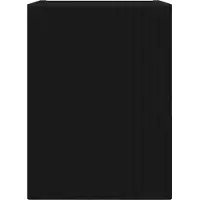 vidaXL Meuble TV mural 2 pcs Noir 30 x 31 x 40 cm Bois composite