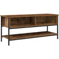 vidaXL Ensemble de meubles TV , 100 x 35 x 45 cm, en bois massif et panneaux de particules