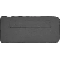 vidaXL Tête de lit rembourrée avec tête de lit marron et gris foncé 200 cm