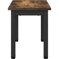vidaXL Table basse fumée 60 x 30 x 36 cm Bois composite