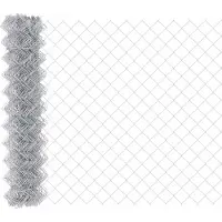 vidaXL Clôture en fil barbelé , 25 x 1,2 m, acier galvanisé, couleur argent
