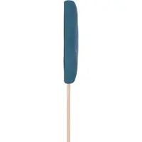 vidaXL Tête de lit LED bleu foncé 200 cm velours