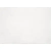 vidaXL Tapis antidérapant en Fourrure artificielle de lapin OLITE Blanc