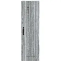 vidaXL Armoire murale LUCCA, gris Sonoma, 30 x 31 x 100 cm, aggloméré