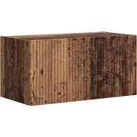 vidaXL Ensemble d'armoires TV mural 5 pcs Bois ancien
