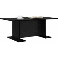 vidaXL Table Basse Chêne Noir 103.5 X 60 X 40 Cm Lumarko !