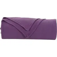vidaXL Couvertures À Jeter 24 Pcs Violet 270 X 240 Cm Toison