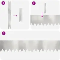 vidaXL Bordure de jardin, 20 pièces, 100 x 0,05 x 20 cm, acier inoxydable, argenté