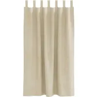 vidaXL Rideaux occultants 2 pcs Crème 140 x 175 cm Velours