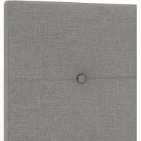 vidaXL : Repose-tête réglable en hauteur, couleur taupe, revêtement en tissu