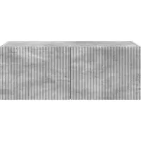 vidaXL Meuble TV en béton, 78,5 x 31 x 29,5 cm, aggloméré
