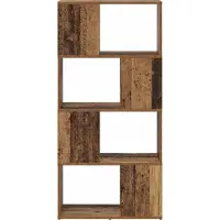 vidaXL Ensemble de meubles TV , 60 x 24 x 125,5 cm, marron, en panneaux de particules