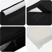 vidaXL Tête de lit rembourrée avec tête de lit marron et noir 80 cm