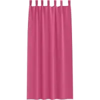 vidaXL Rideaux occultants avec œillets, 2 pièces, rose clair, polyester