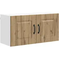 vidaXL Façade de lave-vaisselle Kalmar, chêne Artisan, 80 x 31 x 40 cm