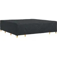 vidaXL Housse pour mobilier d'extérieur Noir 300 x 300 x 70 cm 420D