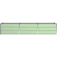 vidaXL Jardinière Vert 240 X 80 X 45 Cm Acier