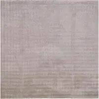 vidaXL Tapis carré SIROLO Sable 200 x 200 cm Polyester