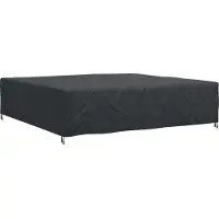 vidaXL Housse pour mobilier d'extérieur Noir 300 x 300 x 70 cm 600D
