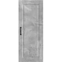 vidaXL Armoire murale PORTO, gris béton, 40 x 31 x 100 cm, aggloméré