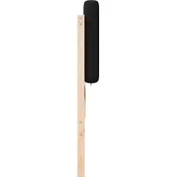 vidaXL Tête de lit rembourrée avec tête de lit marron et noir 200 cm