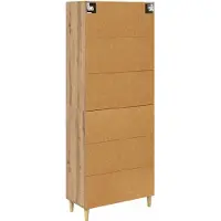 vidaXL Haut Armoire avec tiroir Chêne artisanal 69,5 x 34 x 180 cm
