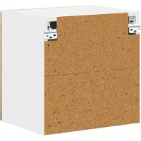 vidaXL Façade de lave-vaisselle Kalmar, chêne Sonoma, 40 x 31 x 40 cm