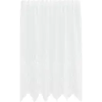 vidaXL Rideau en Dentelle Floral Blanc 180 x 150 cm Polyester