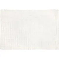 vidaXL Couverture en Fourrure de Lapin Synthétique 4 pcs Blanc