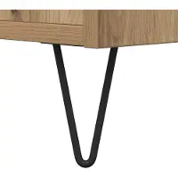 vidaXL Table basse en chêne Artisan 80 x 80 x 36,5 cm Bois composite