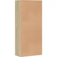 vidaXL Armoire à chaussures Chêne sonoma 80x39x178cm Bois d'ingénierie