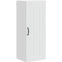 vidaXL Armoire murale LUCCA blanche 40 x 31 x 100 cm en aggloméré
