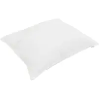 vidaXL Couverture de lit toute saison avec 2 coussins, blanche, en microfibre
