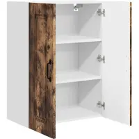vidaXL Façade de lave-vaisselle Kalmar, chêne fumé, 60 x 31 x 80 cm